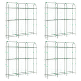 VidaXL Plantenklimrekken 4 st U-frame staal