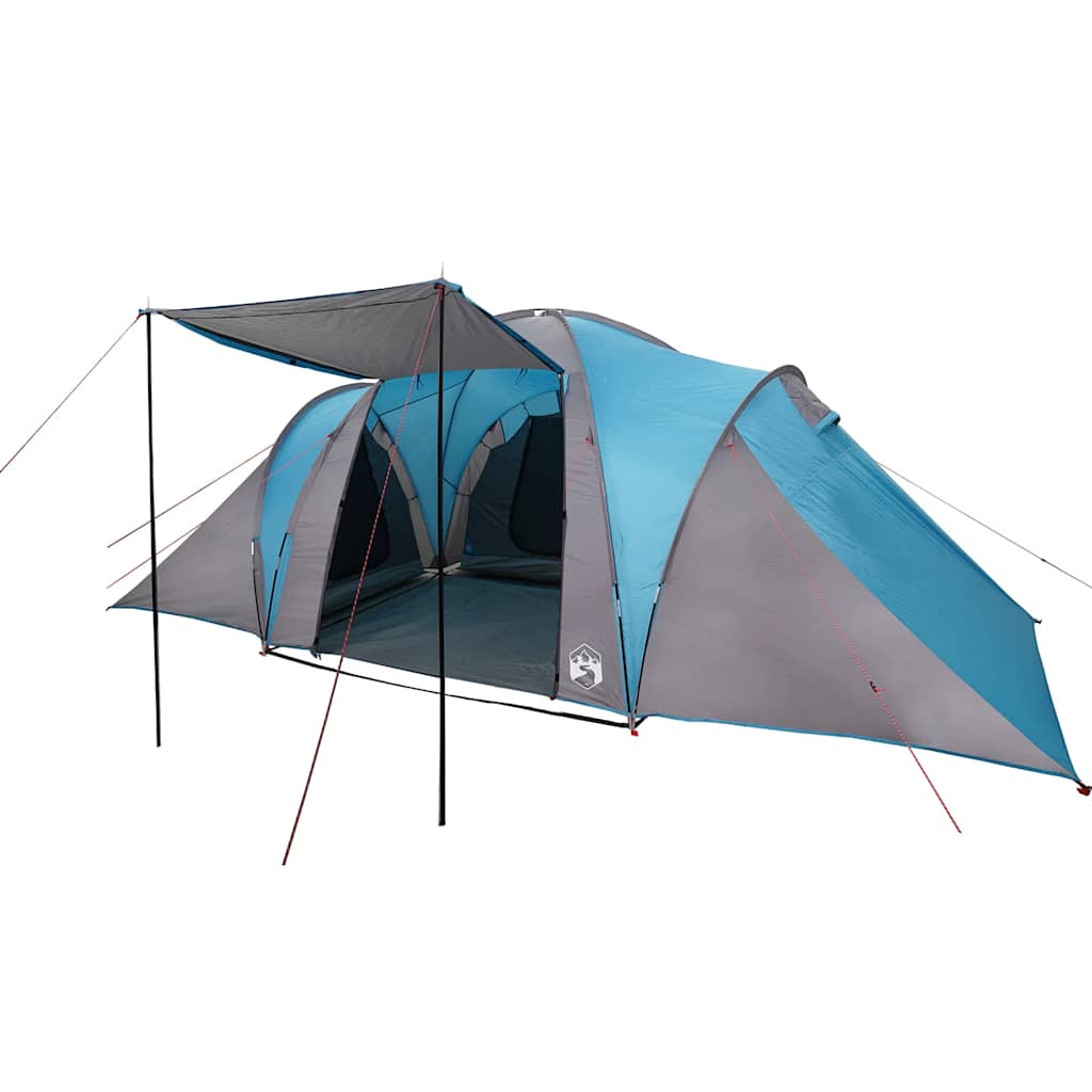 Vidaxl koepeltent 6-persoons waterdicht blauw