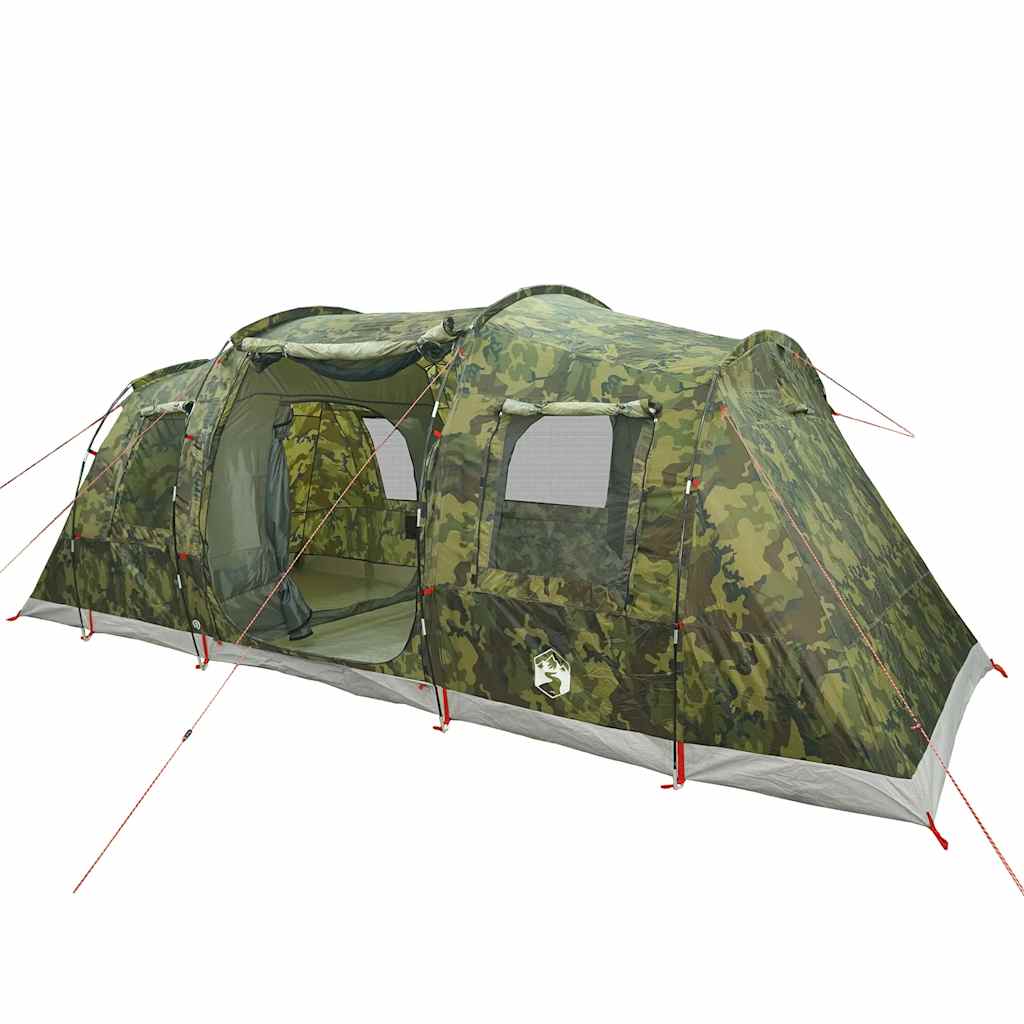 Vidaxl tunneltent 4-persoons waterdicht camouflage