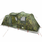 Vidaxl tunneltent 4-persoons waterdicht camouflage