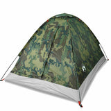 Vidaxl koepeltent 4-persoons waterdicht camouflage