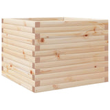 VidaXL Plantenbak 60x60x46 cm massief grenenhout