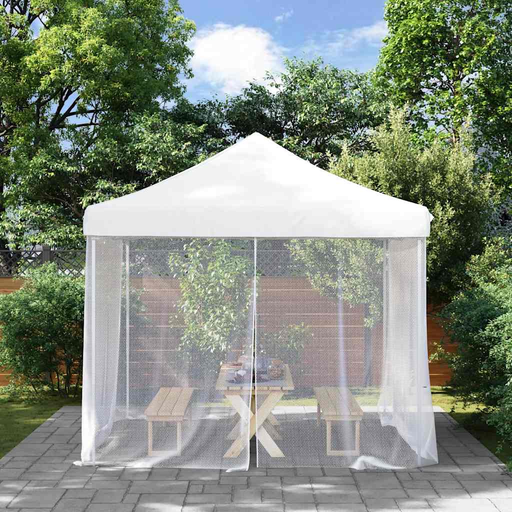 Vidaxl klamboe 156 gaas 300x300x200 cm wit