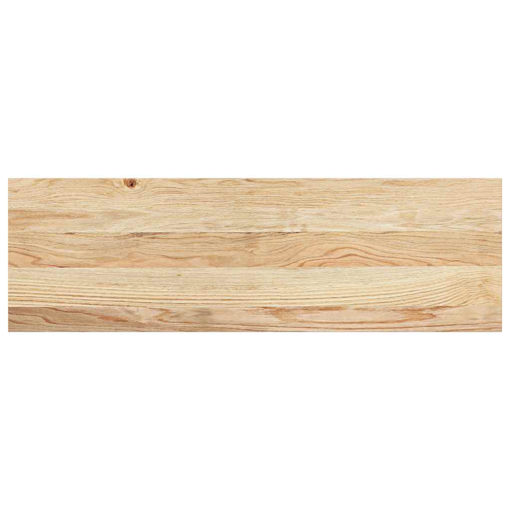 Vidaxl traptreden 2 st 80x30x2 cm onbehandeld massief eikenhout
