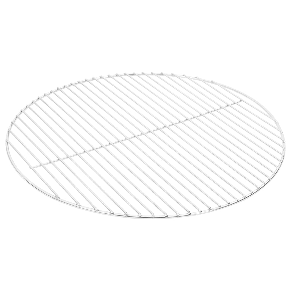 Vidaxl barbecuerooster rond ø54 cm 304 roestvrij staal
