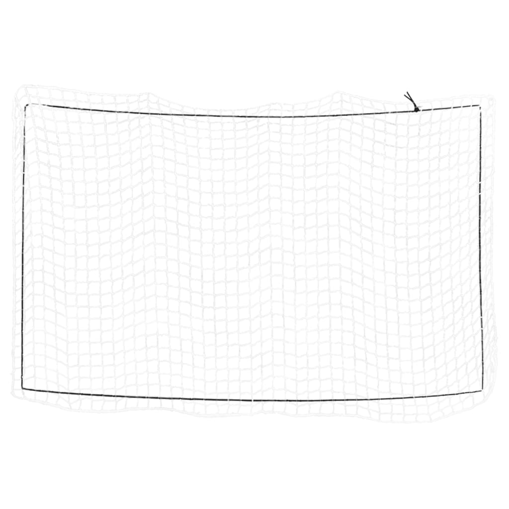 Vidaxl aanhangwagennet elastisch touw 6x3,5 m polypropeen wit