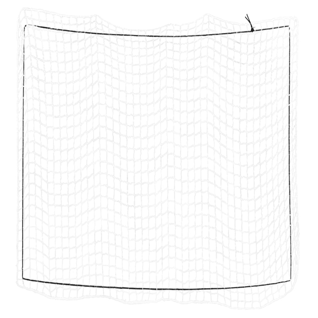 Vidaxl aanhangwagennet elastisch touw 4x4 m polypropeen wit