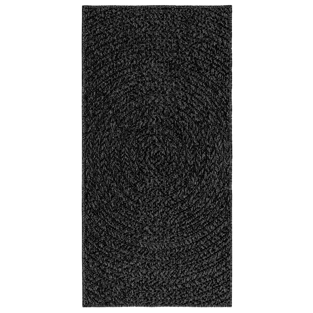 Vidaxl vloerkleed zizur binnen en buiten 60x110 cm jute look antraciet