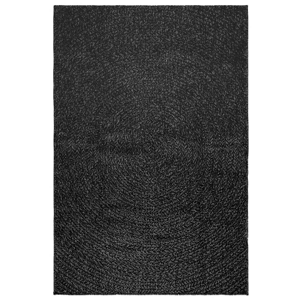 Vidaxl vloerkleed zizur binnen en buiten 120x170cm jute look antraciet