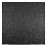 Vidaxl vloerkleed zizur binnen en buiten 200x200cm jute look antraciet