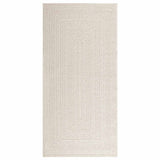 Vidaxl vloerkleed zizur room binnen en buiten 100x200 cm jute look