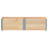 Vidaxl plantenbak 150x50 cm massief grenenhout