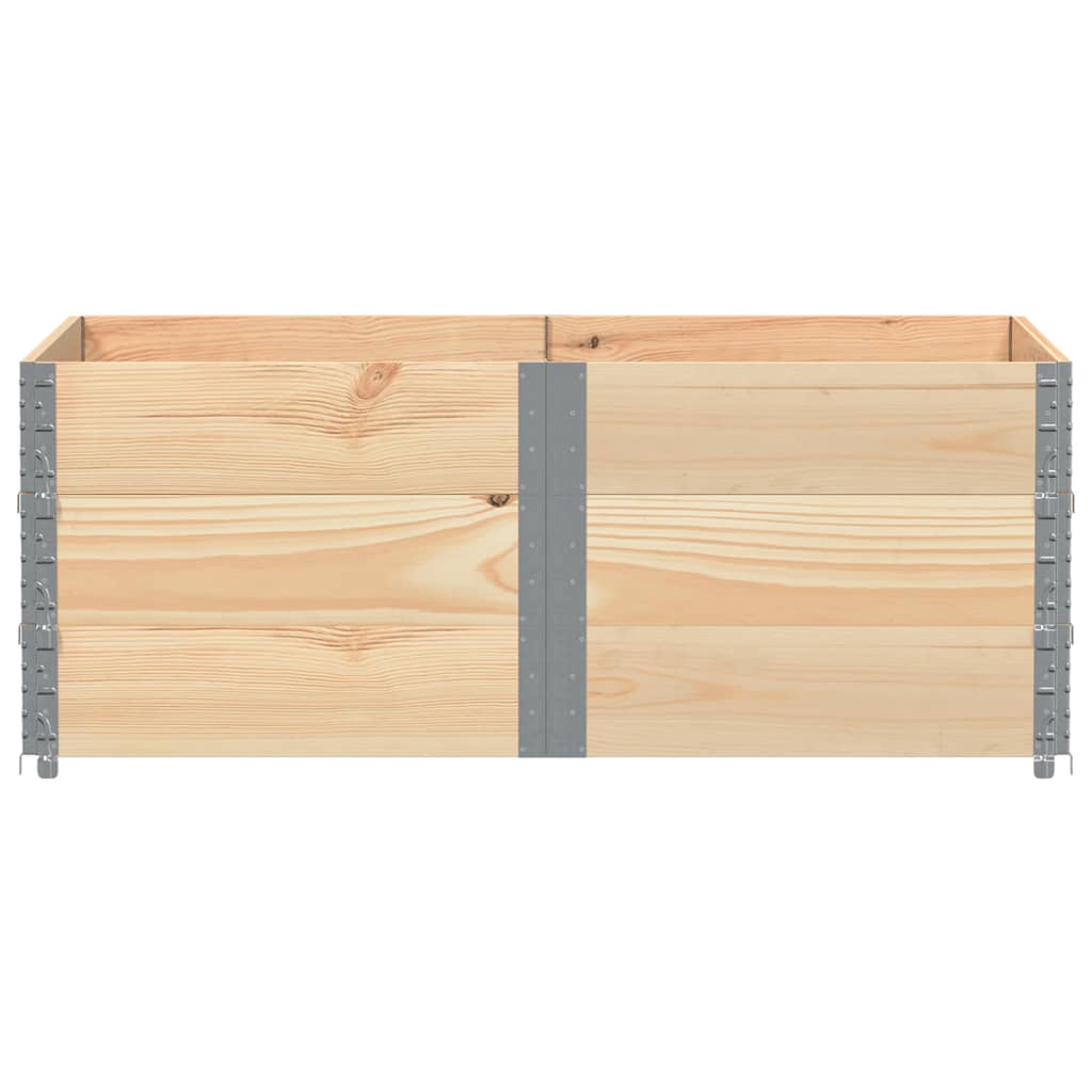 VidaXL Plantenbak 150x100 cm massief grenenhout