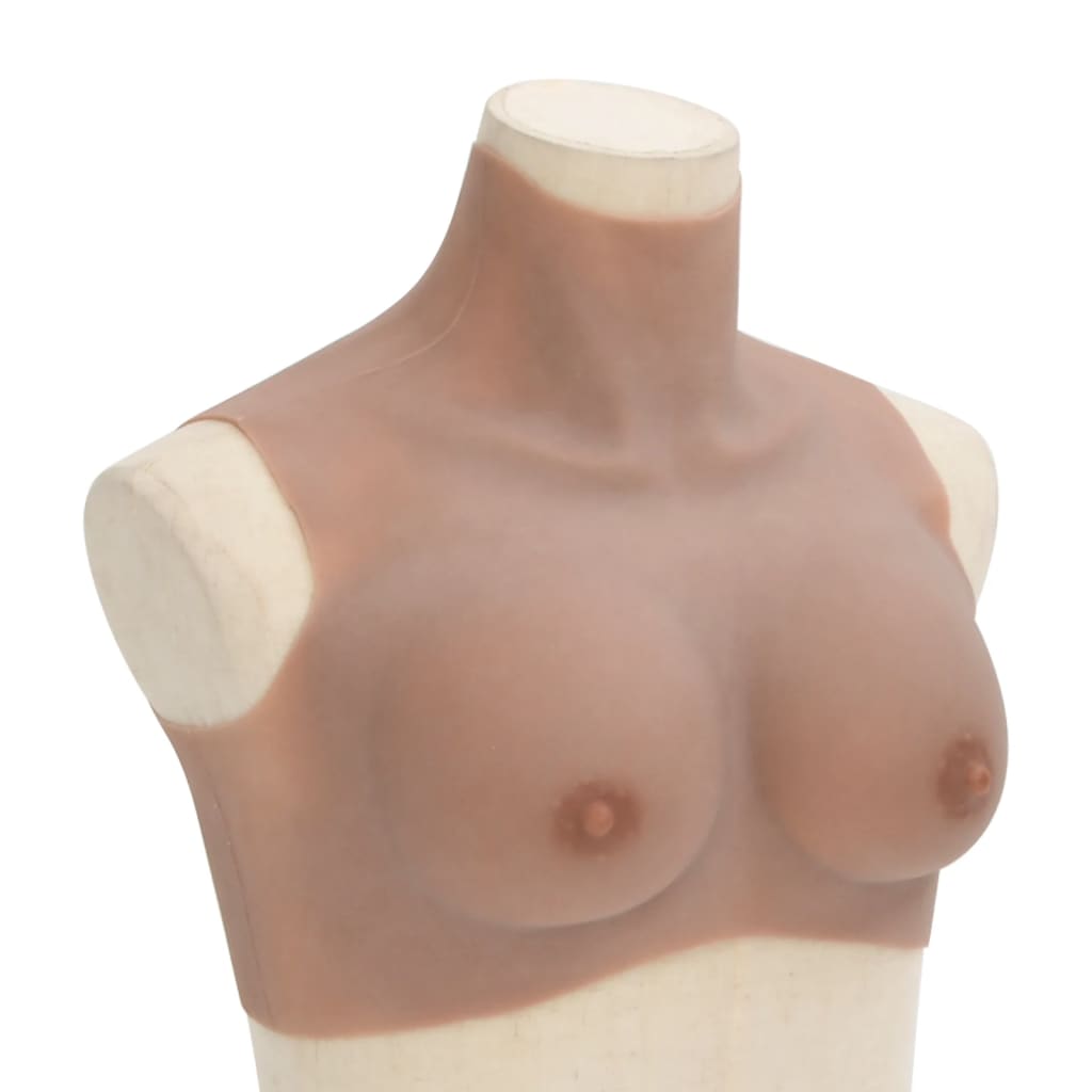 VidaXL Borstprothese B-cup silicone tan