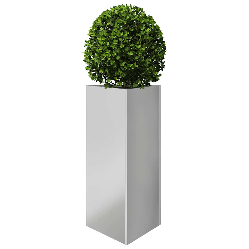 Vidaxl plantenbak driehoek 40x40x75 cm gegalvaniseerd staal