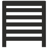 Vidaxl radiatorombouw 78x20x82 cm bewerkt hout zwart