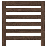Vidaxl radiatorombouw 78x20x82 cm bewerkt hout bruin eikenkleurig