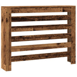 Vidaxl radiatorombouw 104x20x82 cm bewerkt hout oud hout