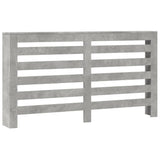 Vidaxl radiatorombouw 149x20x82 cm bewerkt hout betongrijs