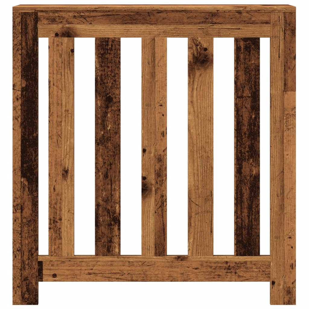 Vidaxl radiatorombouw 78x20x82 cm bewerkt hout oud hout