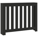Vidaxl radiatorombouw 104x20x82 cm bewerkt hout zwart