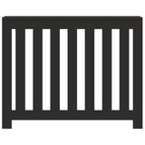Vidaxl radiatorombouw 104x20x82 cm bewerkt hout zwart