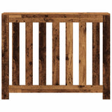 Vidaxl radiatorombouw 104x20x82 cm bewerkt hout oud hout