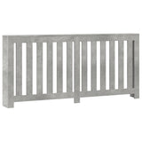 Vidaxl radiatorombouw 175x20x82 cm bewerkt hout betongrijs