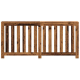 Vidaxl radiatorombouw 175x20x82 cm bewerkt hout oud hout