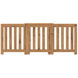 Vidaxl radiatorombouw 205x21,5x83,5 cm bewerkt hout artisanaal eiken