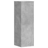 Vidaxl plantenstandaard 33x33x100 cm bewerkt hout betongrijs