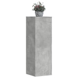 Vidaxl plantenstandaard 33x33x100 cm bewerkt hout betongrijs