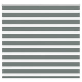 Vidaxl zebra rolgordijn 160x100 cm stofbreedte 155,9 cm donkergrijs