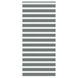 Vidaxl zebra rolgordijn 115x200 cm stofbreedte 110,9 cm donkergrijs