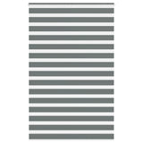 Vidaxl zebra rolgordijn 145x200 cm stofbreedte 140,9 cm donkergrijs
