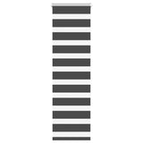 Vidaxl zebra rolgordijn 40x150 cm stofbreedte 35,9 cm zwart