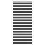 Vidaxl zebra rolgordijn 100x200 cm stofbreedte 95,9 cm zwart