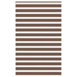 Vidaxl zebra rolgordijn 150x200 cm stofbreedte 145,9cm polyester bruin