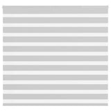 Vidaxl zebra rolgordijn 160x100 cm stofbreedte 155,9 cm lichtgrijs