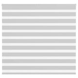 Vidaxl zebra rolgordijn 160x150 cm stofbreedte 155,9 cm lichtgrijs