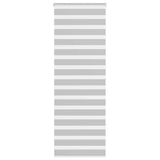 Vidaxl zebra rolgordijn 90x200 cm stofbreedte 85,9 cm lichtgrijs