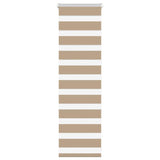 Vidaxl zebrajaloezie 40x100 cm stofbreedte 35,9 cm polyester zandbruin