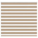 Vidaxl zebra blind 160x150 cm stofbreedte 155,9 cm polyester zandbruin