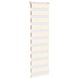 Vidaxl zebra rolgordijn 40x100 cm stofbreedte 35,9 cm marmerbeige