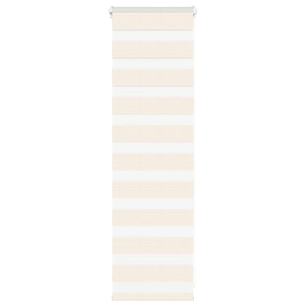 Vidaxl zebra rolgordijn 50x100 cm stofbreedte 45,9cm marmerbeige