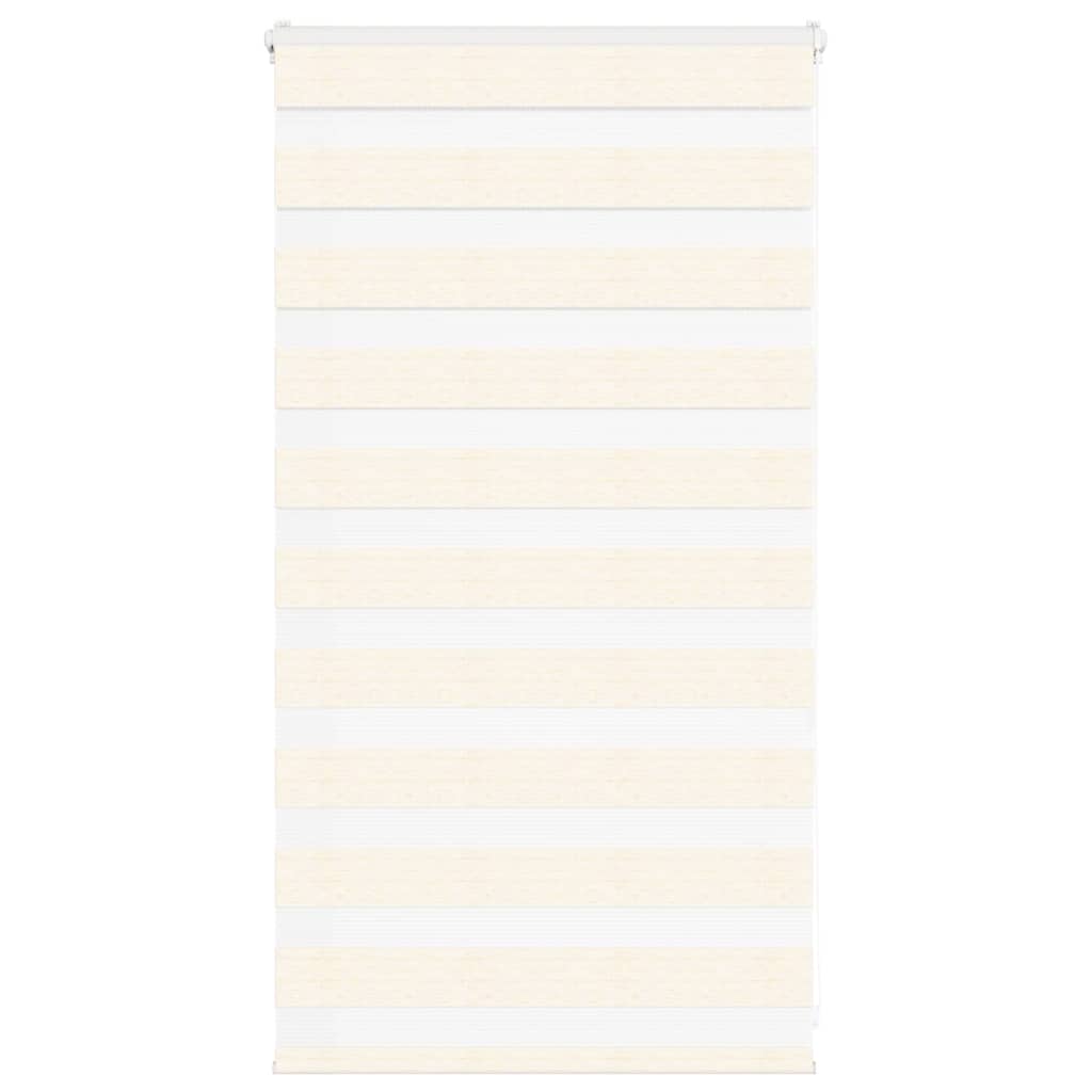 Vidaxl zebra rolgordijn 85x100 cm stofbreedte 80,9 cm marmerbeige