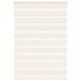 Vidaxl zebra rolgordijn 100x100 cm stofbreedte 95,9 cm marmerbeige