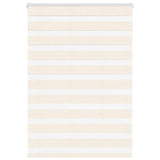Vidaxl zebra rolgordijn 110x100 cm stofbreedte 105,9 cm marmerbeige