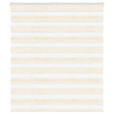 Vidaxl zebra rolgordijn 135x100 cm stofbreedte 130,9 cm marmerbeige