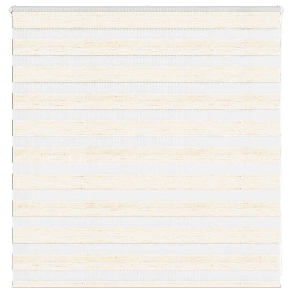 Vidaxl zebra rolgordijn 145x100 cm stofbreedte 140,9 cm marmerbeige